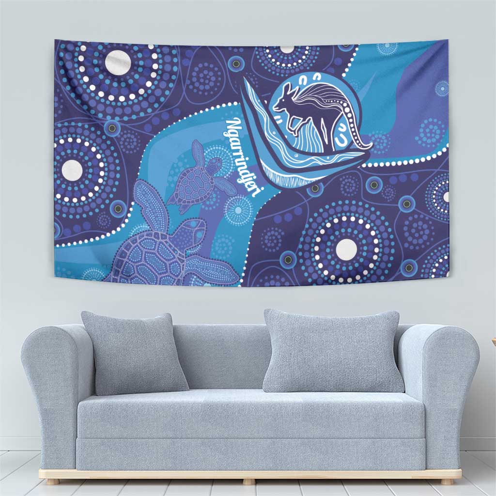 Australia Ngarrindjeri Tapestry Animal Aboriginal Art