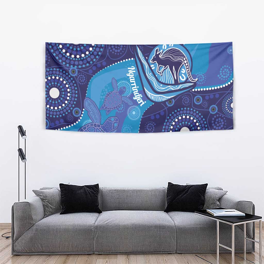 Australia Ngarrindjeri Tapestry Animal Aboriginal Art