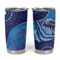 Australia Ngarrindjeri Tumbler Cup Animal Aboriginal Art