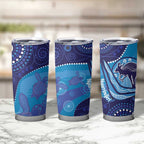 Australia Ngarrindjeri Tumbler Cup Animal Aboriginal Art