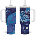 Australia Ngarrindjeri Tumbler With Handle Animal Aboriginal Art
