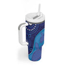 Australia Ngarrindjeri Tumbler With Handle Animal Aboriginal Art