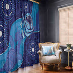 Australia Ngarrindjeri Window Curtain Animal Aboriginal Art