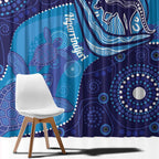 Australia Ngarrindjeri Window Curtain Animal Aboriginal Art