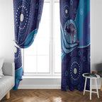 Australia Ngarrindjeri Window Curtain Animal Aboriginal Art