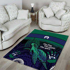 Torres Strait Islanders Flag Day Area Rug Dhari One Flag One People One Spirit