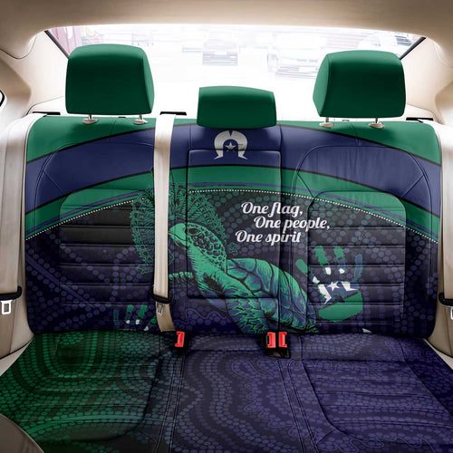 Torres Strait Islanders Flag Day Back Car Seat Cover Dhari One Flag One People One Spirit