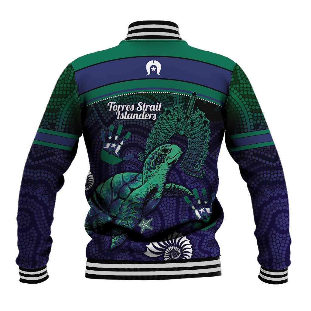 Torres Strait Islanders Flag Day Baseball Jacket Dhari One Flag One People One Spirit