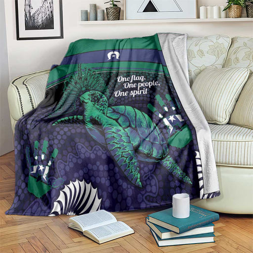 Torres Strait Islanders Flag Day Blanket Dhari One Flag One People One Spirit