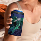 Torres Strait Islanders Flag Day 4 in 1 Can Cooler Tumbler Dhari One Flag One People One Spirit