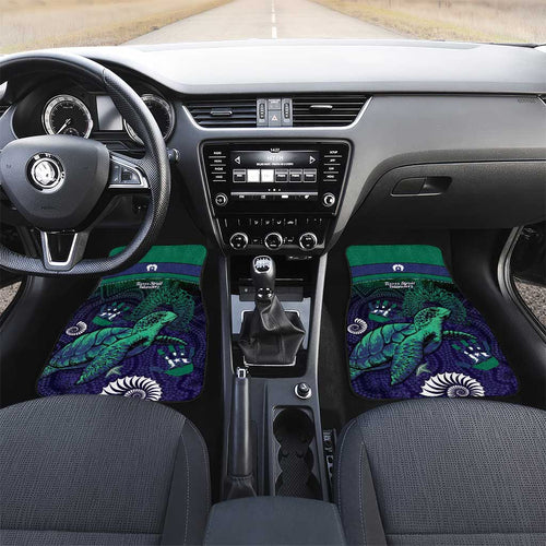 Torres Strait Islanders Flag Day Car Mats Dhari One Flag One People One Spirit
