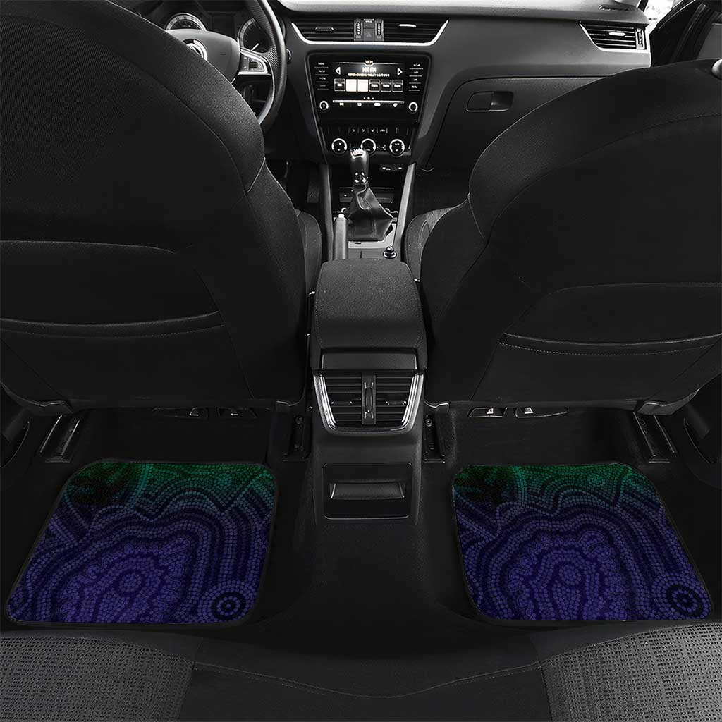 Torres Strait Islanders Flag Day Car Mats Dhari One Flag One People One Spirit