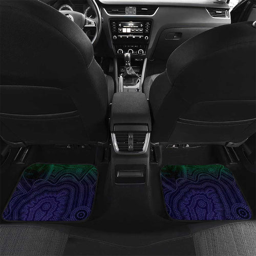 Torres Strait Islanders Flag Day Car Mats Dhari One Flag One People One Spirit