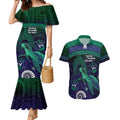 Torres Strait Islanders Flag Day Couples Matching Mermaid Dress and Hawaiian Shirt Dhari One Flag One People One Spirit