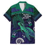 Torres Strait Islanders Flag Day Family Matching Mermaid Dress and Hawaiian Shirt Dhari One Flag One People One Spirit