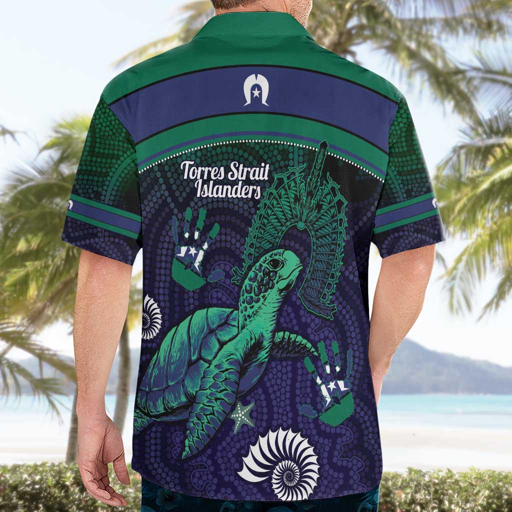 Torres Strait Islanders Flag Day Hawaiian Shirt Dhari One Flag One People One Spirit