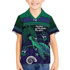 Torres Strait Islanders Flag Day Kid Hawaiian Shirt Dhari One Flag One People One Spirit