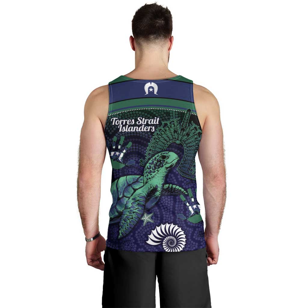 Torres Strait Islanders Flag Day Men Tank Top Dhari One Flag One People One Spirit