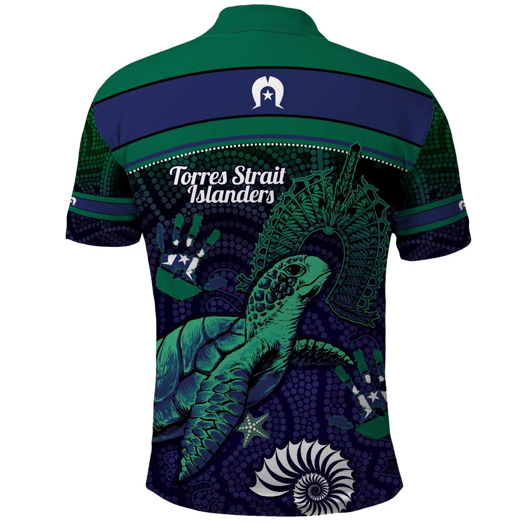 Torres Strait Islanders Flag Day Polo Shirt Dhari One Flag One People One Spirit