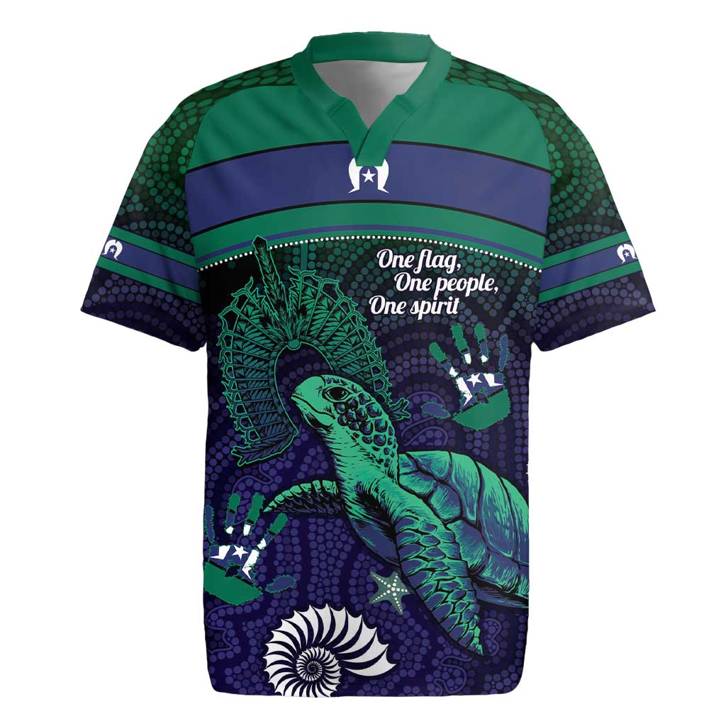 Torres Strait Islanders Flag Day Rugby Jersey Dhari One Flag One People One Spirit