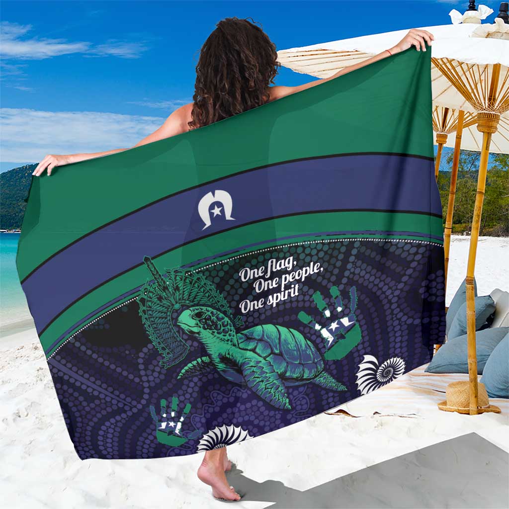 Torres Strait Islanders Flag Day Sarong Dhari One Flag One People One Spirit