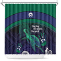 Torres Strait Islanders Flag Day Shower Curtain Dhari One Flag One People One Spirit
