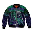 Torres Strait Islanders Flag Day Sleeve Zip Bomber Jacket Dhari One Flag One People One Spirit