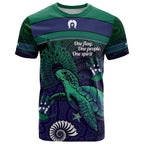 Torres Strait Islanders Flag Day T Shirt Dhari One Flag One People One Spirit