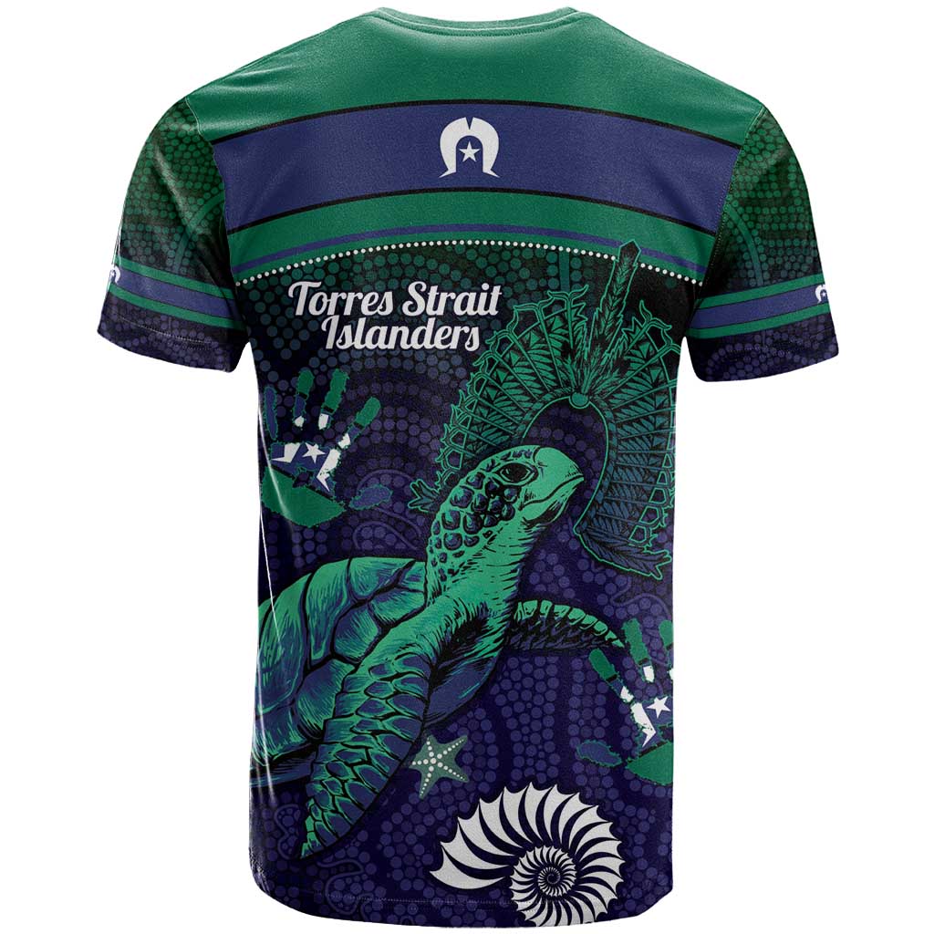 Torres Strait Islanders Flag Day T Shirt Dhari One Flag One People One Spirit
