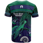 Torres Strait Islanders Flag Day T Shirt Dhari One Flag One People One Spirit