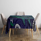 Torres Strait Islanders Flag Day Tablecloth Dhari One Flag One People One Spirit