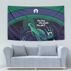 Torres Strait Islanders Flag Day Tapestry Dhari One Flag One People One Spirit