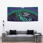 Torres Strait Islanders Flag Day Tapestry Dhari One Flag One People One Spirit