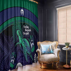 Torres Strait Islanders Flag Day Window Curtain Dhari One Flag One People One Spirit