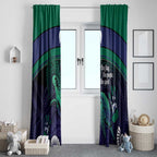 Torres Strait Islanders Flag Day Window Curtain Dhari One Flag One People One Spirit