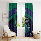 Torres Strait Islanders Flag Day Window Curtain Dhari One Flag One People One Spirit