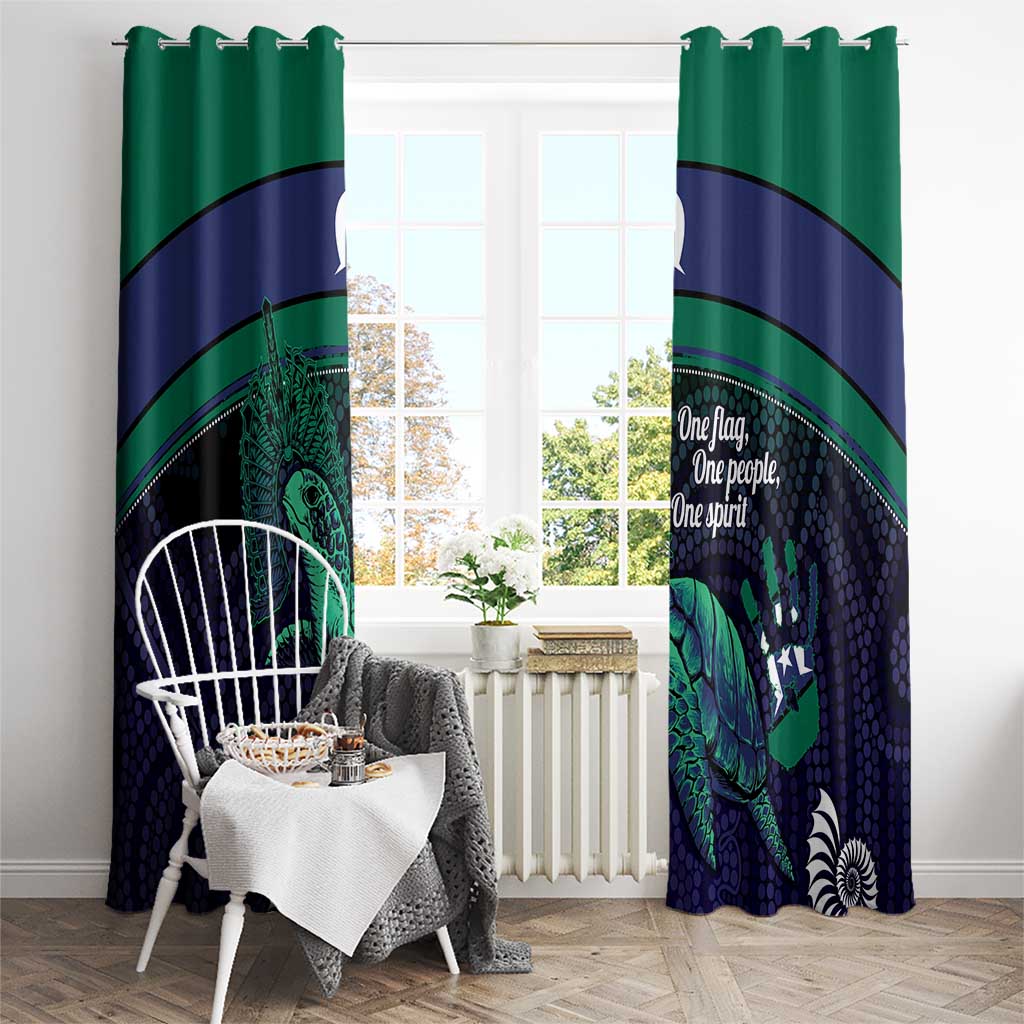 Torres Strait Islanders Flag Day Window Curtain Dhari One Flag One People One Spirit