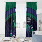 Torres Strait Islanders Flag Day Window Curtain Dhari One Flag One People One Spirit