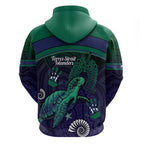Torres Strait Islanders Flag Day Zip Hoodie Dhari One Flag One People One Spirit