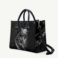 Personalised All Black New Zealand Darts Leather Bag Aoteroa Fern Maori Galaxy Style - Aussie Hoodie