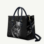 Personalised All Black New Zealand Darts Leather Bag Aoteroa Fern Maori Galaxy Style - Aussie Hoodie