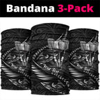 Personalised All Black New Zealand Darts Neck Gaiter Aoteroa Fern Maori Galaxy Style - Aussie Hoodie