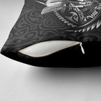 Personalised All Black New Zealand Darts Pillow Cover Aoteroa Fern Maori Galaxy Style - Aussie Hoodie