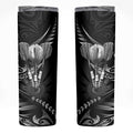 All Black New Zealand Darts Skinny Tumbler Aoteroa Fern Maori Galaxy Style