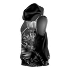 Personalised All Black New Zealand Darts Sleeveless Hoodie Aoteroa Fern Maori Galaxy Style - Aussie Hoodie