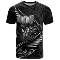 Personalised All Black New Zealand Darts T Shirt Aoteroa Fern Maori Galaxy Style