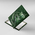 Personalised All Green New Zealand Darts Canvas Wall Art Aoteroa Fern Maori Galaxy Style
