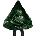 Personalised All Green New Zealand Darts Cloak Aoteroa Fern Maori Galaxy Style - Aussie Hoodie