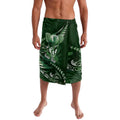 Personalised All Green New Zealand Darts Lavalava Aoteroa Fern Maori Galaxy Style