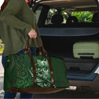 Personalised All Green New Zealand Darts Travel Bag Aoteroa Fern Maori Galaxy Style - Aussie Hoodie